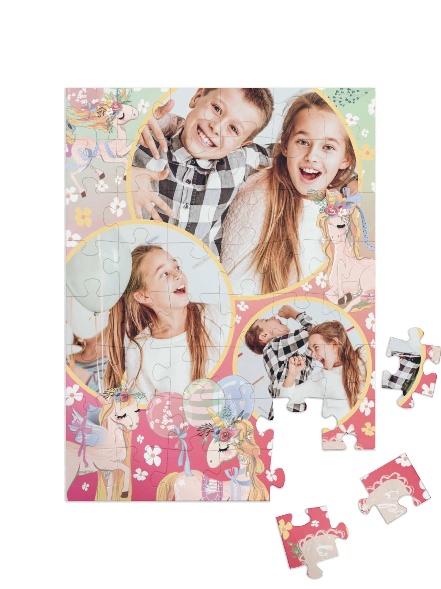 „Magic“ portrait collage