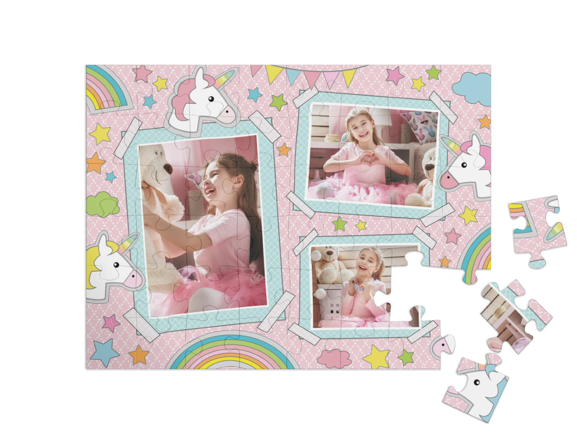 „Sticker Joy“ landscape collage