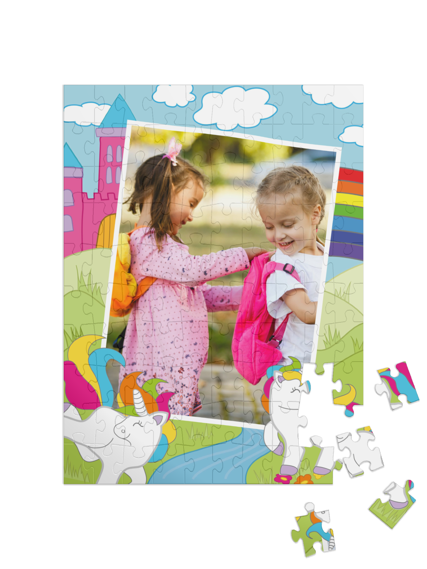 „Rainbowland“ portrait format